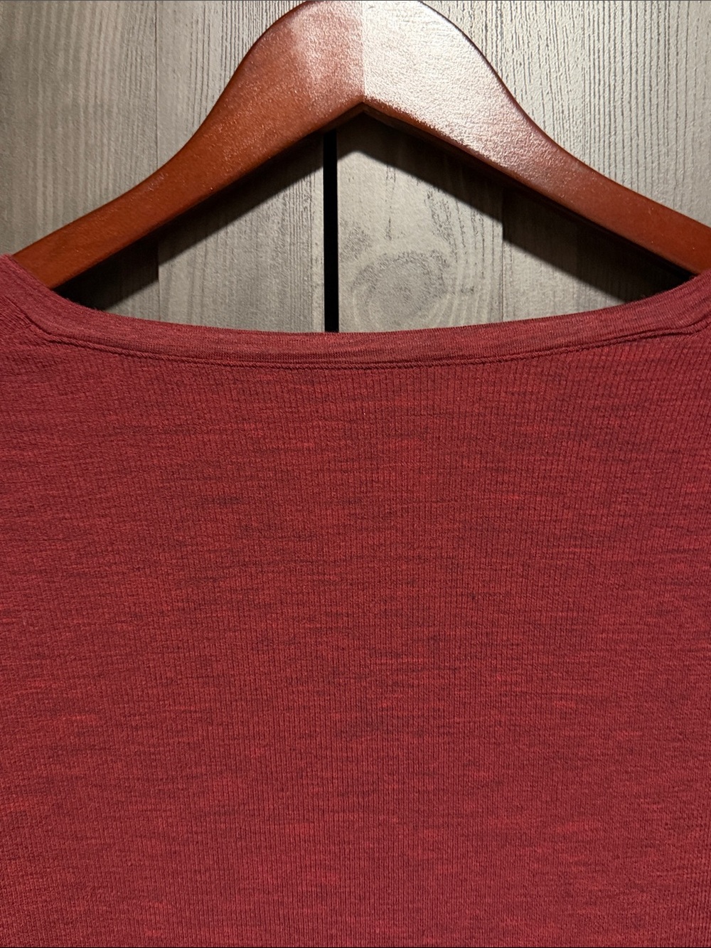 Woolx Reese long sleeve henley top - Picture 6 of 6